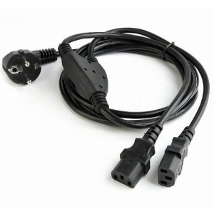 <p> CABLEXPERT POWER SPLITTER CORD C13 VDE APROVED 2m</p>