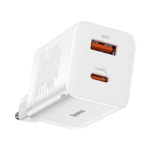 BASEUS charger USB + Type C Super Si Pro PD 30W black CCSUPP-E02/CCCJG30UE